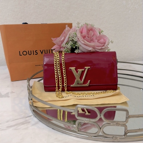 Louis Vuitton Handbags - Authentic Louis Vuitton Portefeiulle Louise Patent Leather Long Bifold Wallet